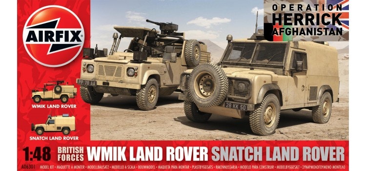 Airfix British Forces Land Rover Twin