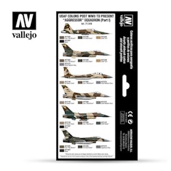 Vallejo USAF Colors PostWWII Aggressor Part 1
