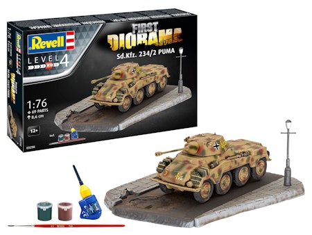 Revell Diorama Set-Sd.Kfz. 234/2 Puma
