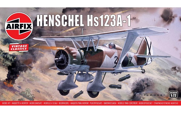 Airfix Henschel Hs123A-1