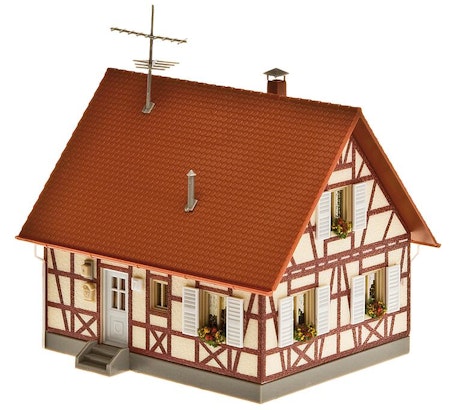 Faller Home with timber framing