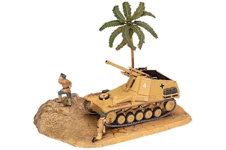 Revell First Diorama Set-Sd.Kfz. 124 Wespe