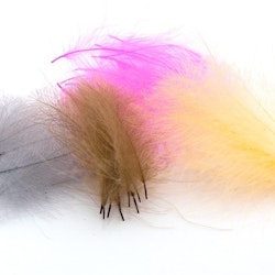 Troutline Big Packs Top Grade CDC feathers in dyed colors