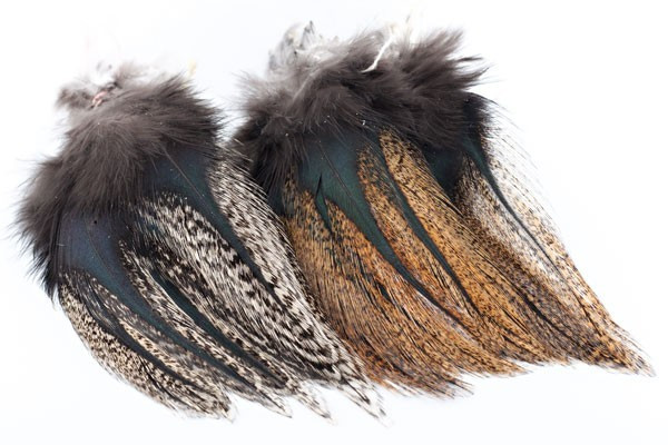 Troutline Coq de Leon Pardo Colgaderas Feathers