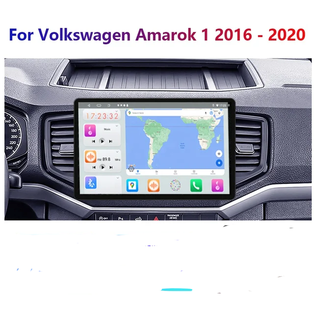 13,3" android 12,bilstereo  Vw Amarok (2016--2021) gps wifi carplay android auto blåtand rds Dsp RAM:6GB, ROM: 128GB ,4G LTE