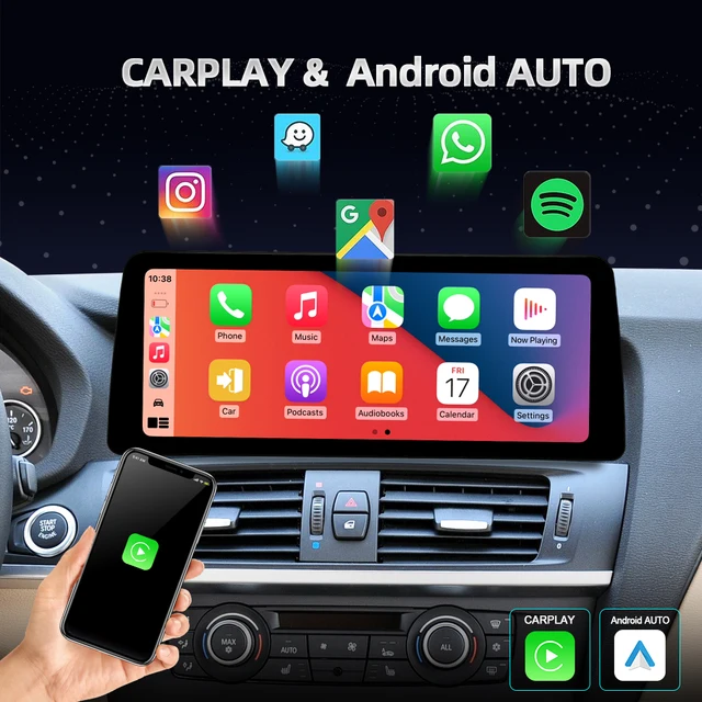 12.3" android 12 bilstereo BMW X3/X4 F25/F26 (2011---2013)  cic system,gps  wifi carplay android auto blåtand rds Dsp RAM:8GB ROM: 128GB 4G LTE