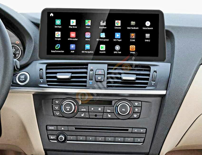 12.3" android 12 bilstereo BMW X3/X4 F25/F26 2011---2013 ,CIC system,gps  wifi carplay android auto blåtand rds Dsp RAM:4GB ROM: 64GB 4G LTE
