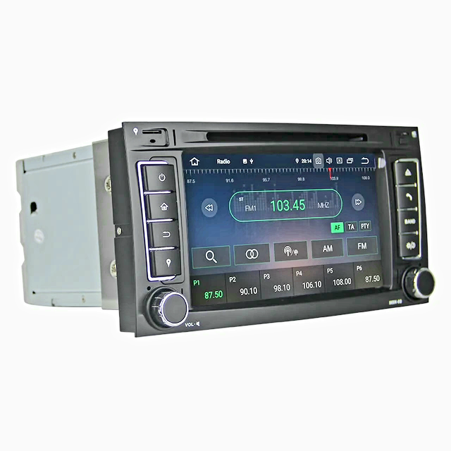 7"android 12,bilstereo dvd spelare  VW Caddy( 2004--2015) GPS wifi carplay android auto blåtand rds Dsp RAM:4GB,ROM: 64GB, 4G LTE