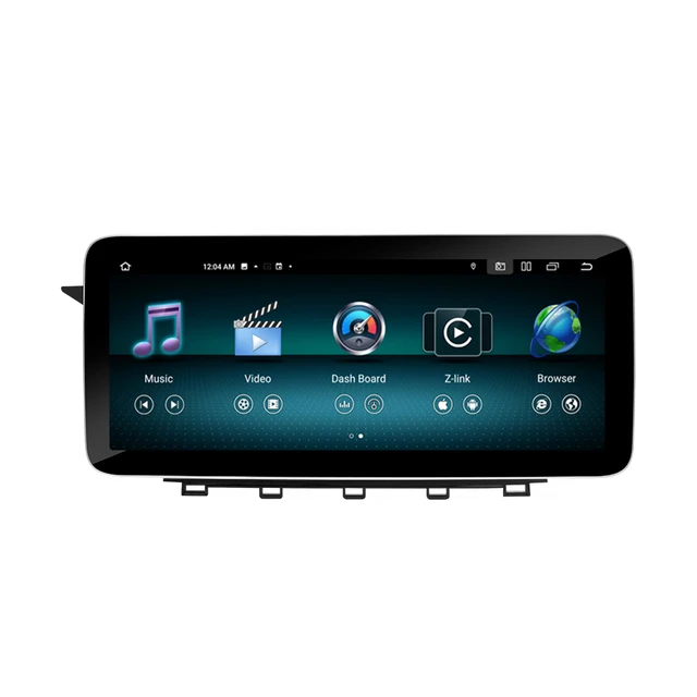12.3" android 12 bilstereo Mercedes Benz GLK-Class X204  2013---2015 Original NTG 4.5 system gps carplay android auto blåtand rds Dsp RAM: 8GB,ROM : 128GB, wifi ,4G LTE