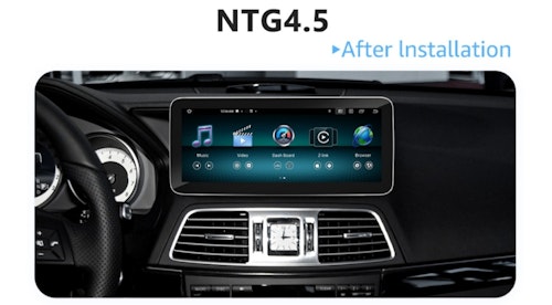 12.3" android 12 bilstereo Mercedes Benz   E-Class c207 w207 A207 NTG4.5 system (2013--2014) gps  carplay android auto  dsp,wifi  RAM:8GB, ROM: 128GB,4G LTE LTE