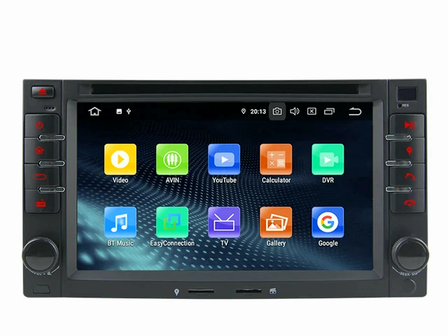 6.2" android 12 bilstereo  dvd spelare  KIA CARNIVAL (2006-2011) GPS WIFI CARPLAY ANDROID AUTO BLÅTAND RDS DSP ROM:128GB,RAM: 8GB, 4G LTE