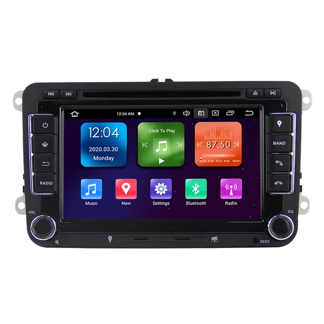 7" android 12 bilstereo dvd spelare SKODA Fabia (2007-2014) Fabia Combi (2008-2014) Roomster (2006-2014) Octavia (2007-2012) Yeti (2009-2015) Superb (2008-2014) gps wifi carplay android auto blåtand r