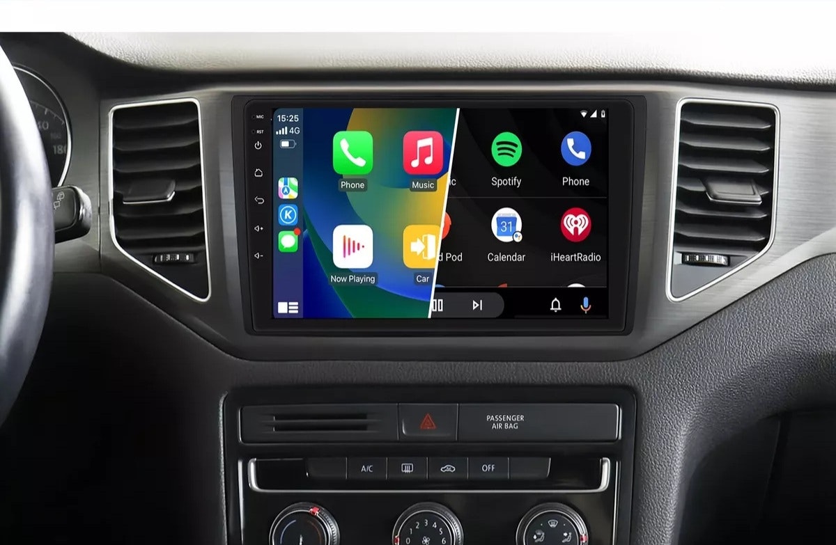 9"android 12 bilstereo vw  T-Cross (2020--2021) gps wifi carplay android auto blåtand rds Dsp RAM: 8GB, ROM: 128GB  4G LTE