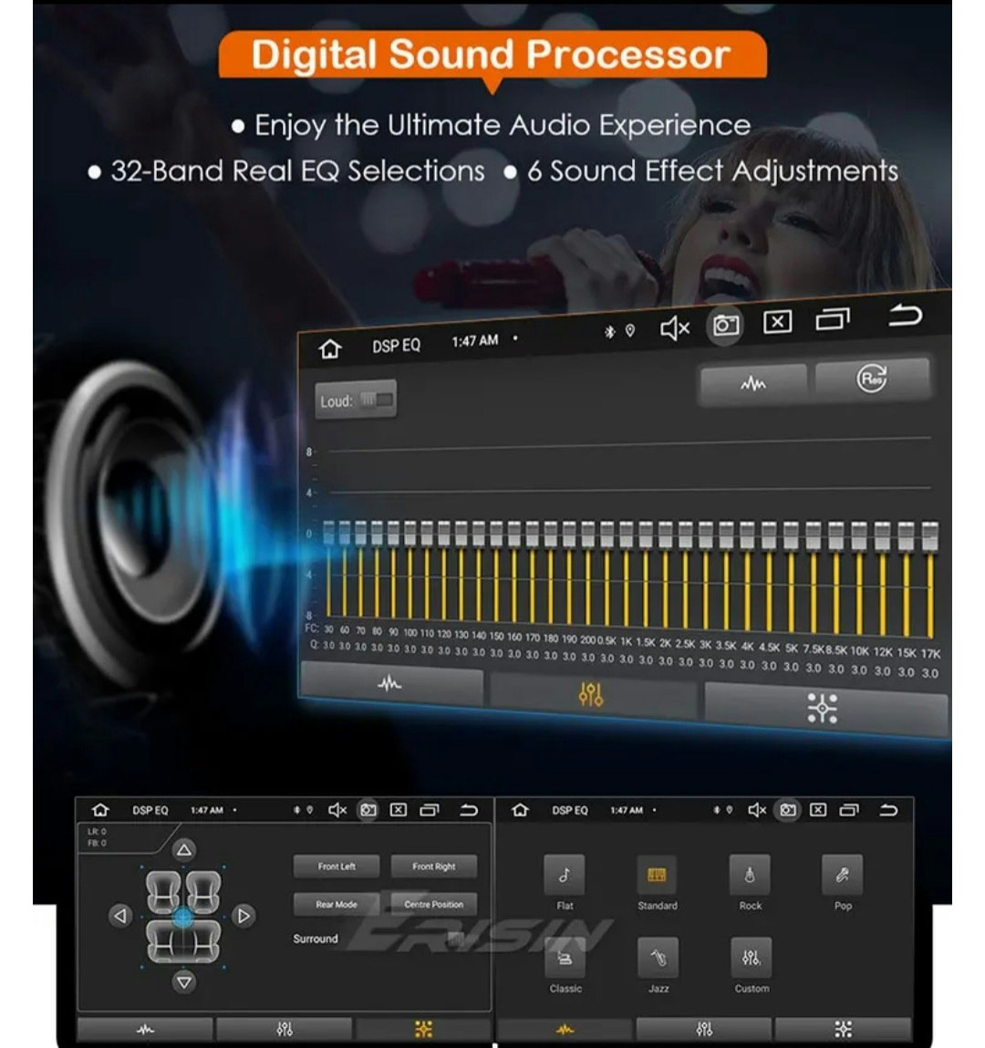7"android 13, bilstereo dvd-spelare Mercedes-Benz G-klass W463 (2006-2008) (G350 G500 G55)  gps wifi carplay android auto blåtand rds Dsp RAM:4GB, ROM: 64GB, 4G LTE
