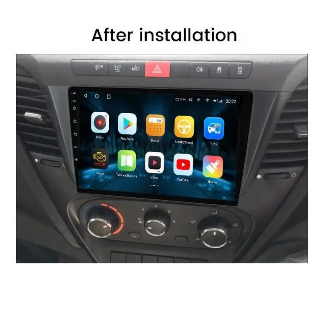 9 tum  Android 13 bilstereo  för Iveco Daily ( 2014--2022) gps wifi carplay android auto blåtand rds Dsp RAM:6GB, ROM: 128GB, 4G LTE
