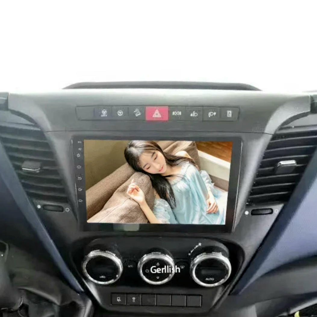 9 tum  Android 13 bilstereo  för Iveco Daily ( 2014--2022) gps wifi carplay android auto blåtand rds Dsp RAM:6GB, ROM: 128GB, 4G LTE