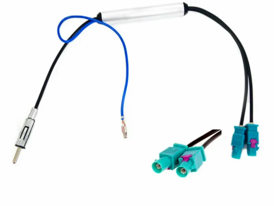 Skoda radio dubbel antenna adapter