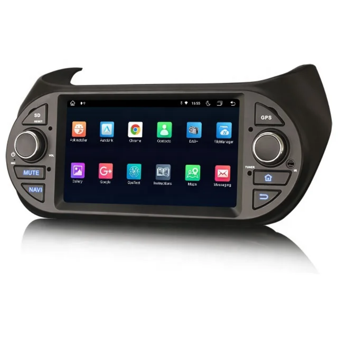 7"android 12,   Citroen Nemo (2008--2016)    gps wifi carplay android auto blåtand rds Dsp RAM:4GB, ROM:64GB, 4G