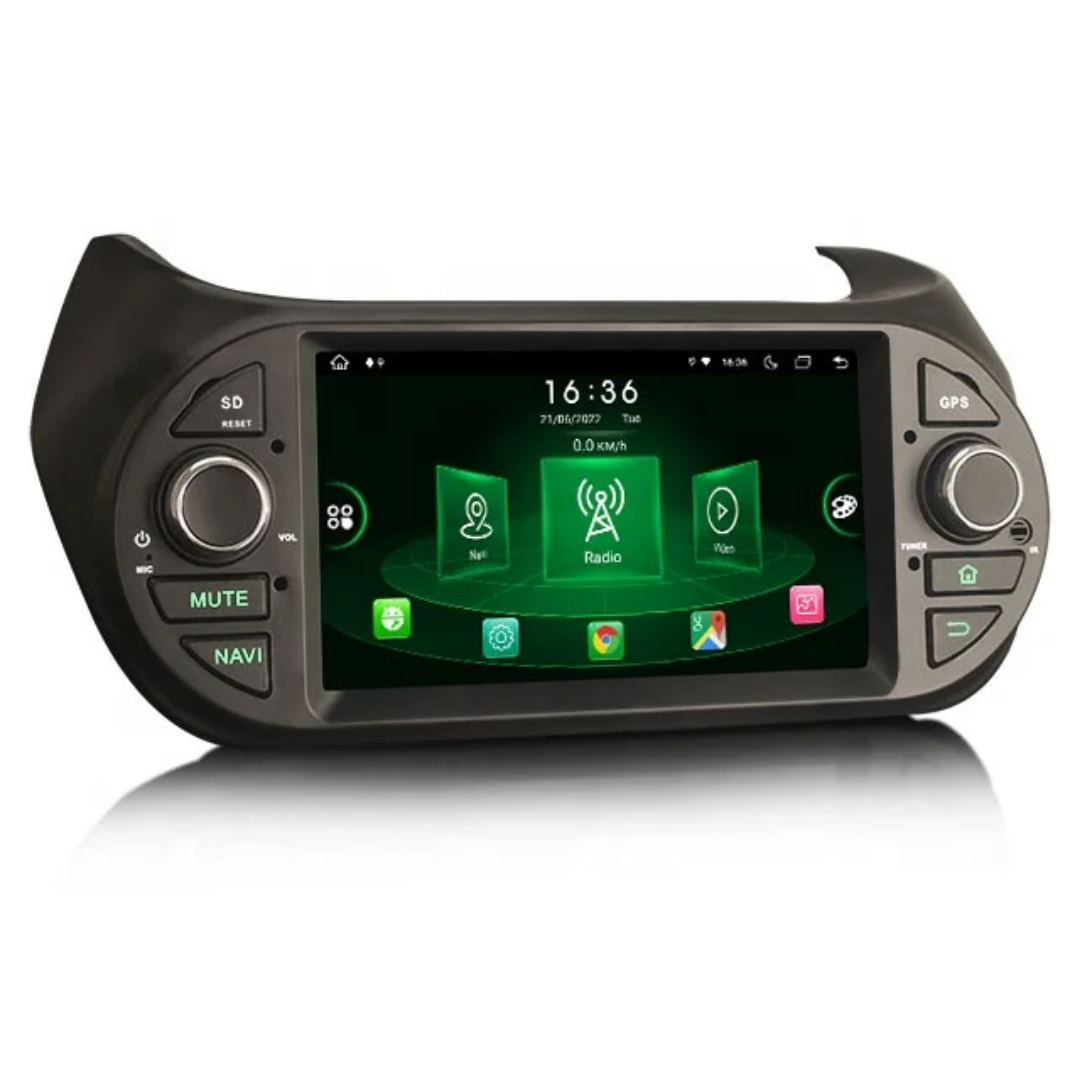 7"android 12,   Citroen Nemo (2008--2016)    gps wifi carplay android auto blåtand rds Dsp RAM:4GB, ROM:64GB, 4G