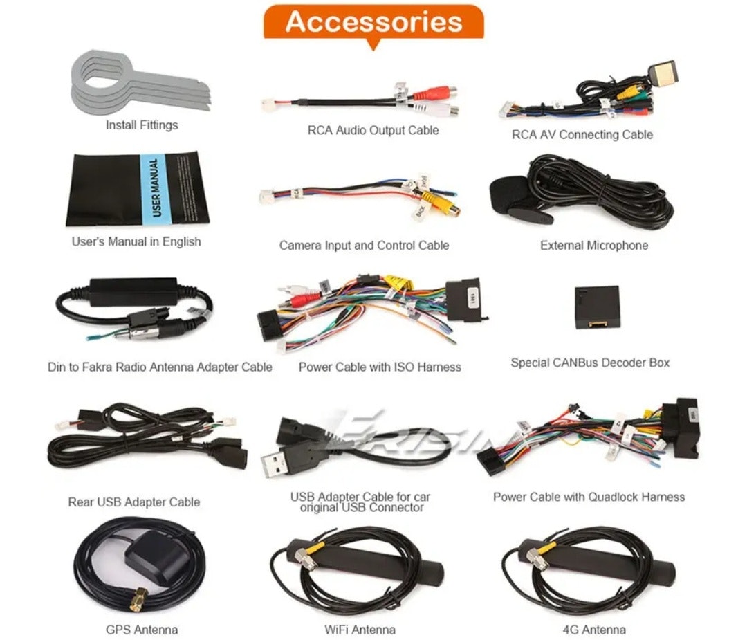 7" android 13 bilstereo.  Skoda Fabia/ Octavia/ Superb( 1998--2008) GPS  wifi carplay android auto blåtand rds Dsp RAM: 4GB, ROM:64GB, 4G LTE
