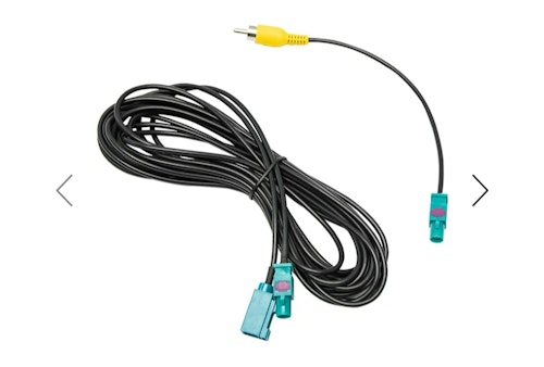 Audi original backkamera till  RCA adapter