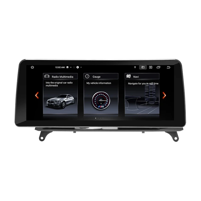 12.3 " android 12 bilstereo  BMW X5 E70 X6 E71 (2007-2010 ) CCC system   gps wifi carplay android auto  dsp RAM: 8GB, ROM: 128GB, 4G LTE
