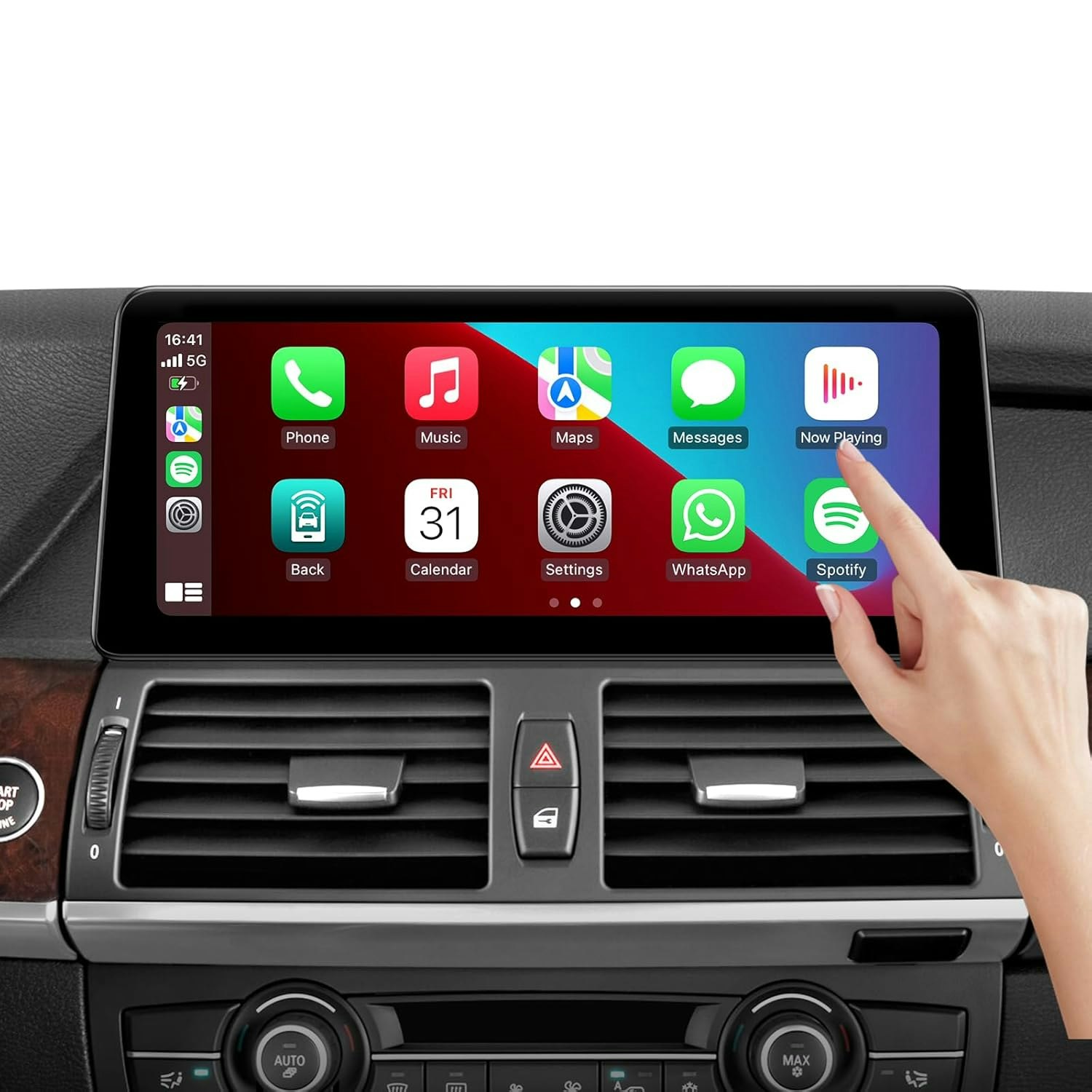 12.3 " android 12 bilstereo  BMW X5 E70 X6 E71 (2007-2010 ) CCC system   gps wifi carplay android auto  dsp RAM: 8GB, ROM: 128GB, 4G LTE
