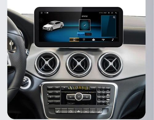 10.25" android 13 bil stereo Mercedes benz 250 4MATIC  NTG4.5 ( 2014-- 2015) gps wifi carplay android auto wifi blåtand rds Dsp RAM: 8GB, ROM: 128GB, 4G LTE  internet