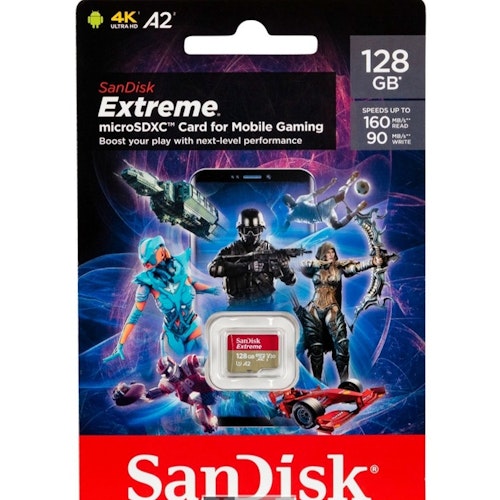 128 GB sandisk micro SD
