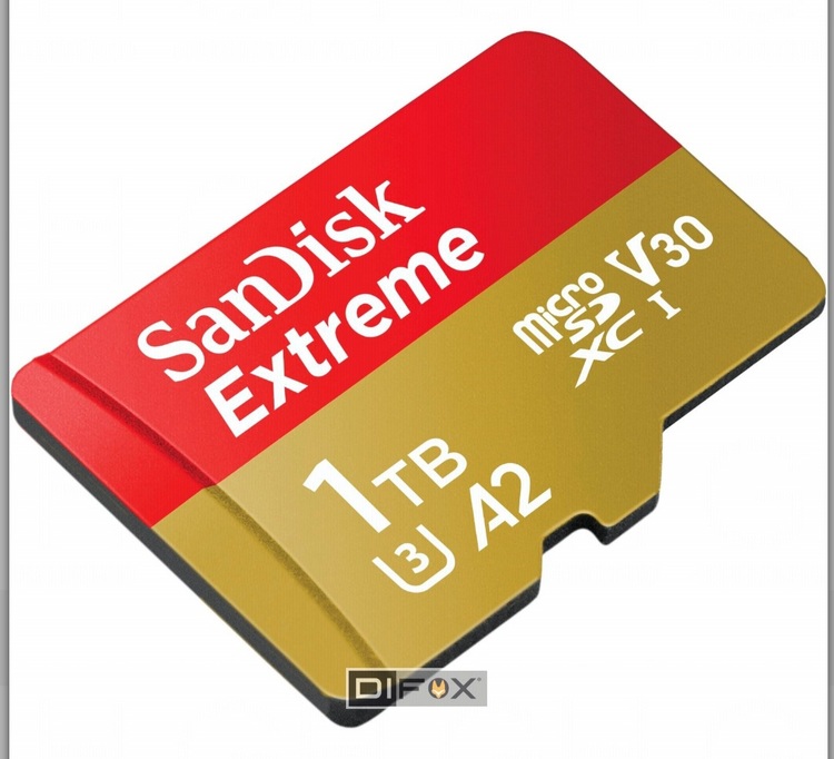 SanDisk microSDXC V30 A2 1TB Extreme 160MB