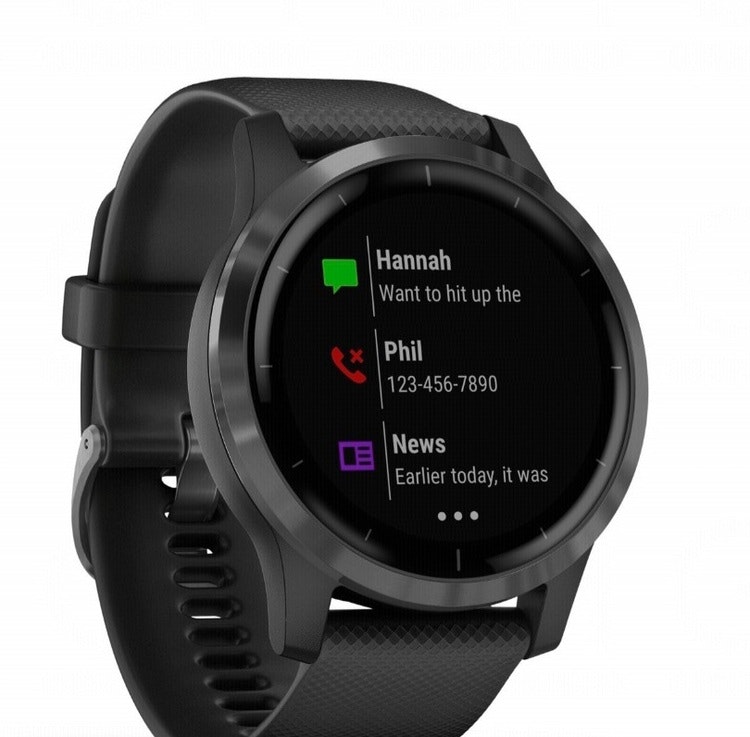 Garmin vivoactive 4 black/slate-grey - Vimport