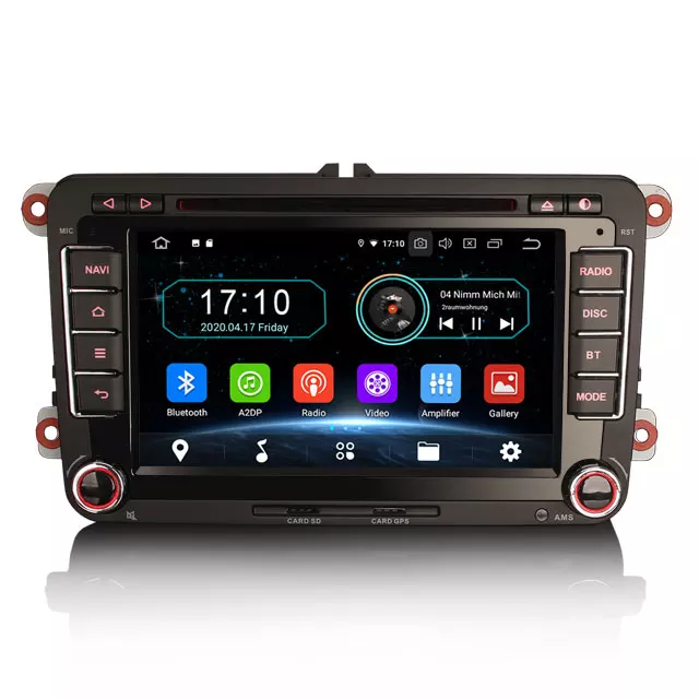 7" VW bilstereo Android 10,gps,wifi