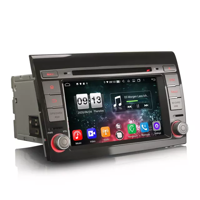 7" Android 10 bilstereo FIAT BRAVO(2007---2014)