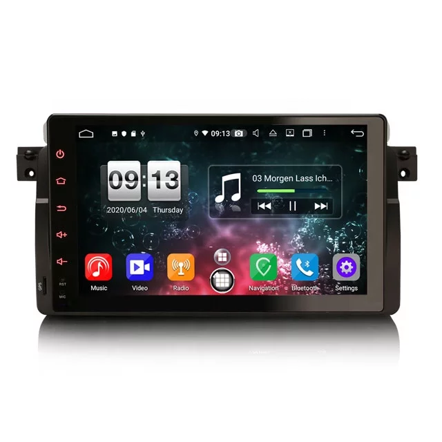 9" Android 10, bilstereo BMW E46  M3, Rover 75 ,MG ZT gps,wifi carplay, android auto,RDS,blåtand,