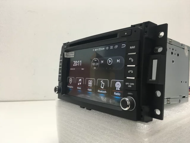 7" android 10, bilstereo Hummer H3 (2006---2009)