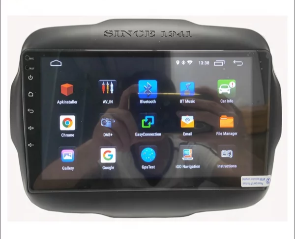 9"android 10, bilstereo Jeep Renegade(2016--2018)