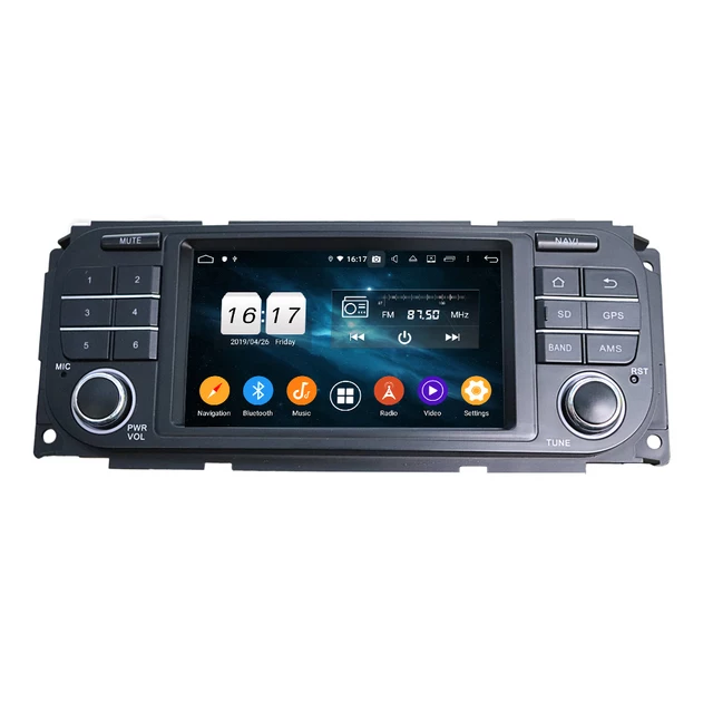 4.3" android 10, bilstereo Dodge ram,caravan,durango( 2001--20