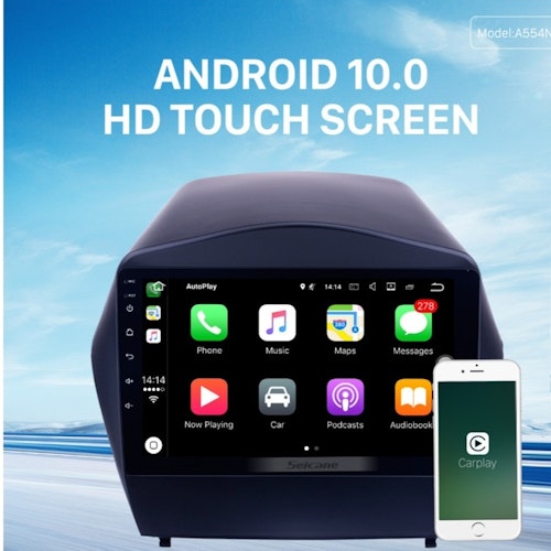 9"android  10,bilstereo Hyundai  ix35(2010---2017) gps, wifi, 32GB