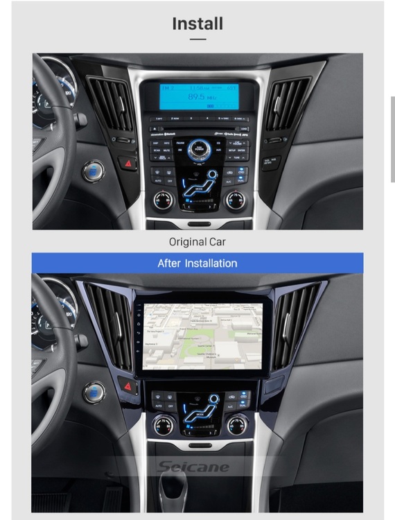 9"android  10,bilstereo Hyundai i40,i45 (2011---2015) gps  wifi, 32GB