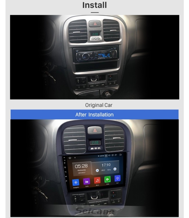 9"android  10,bilstereo Hyundai sonata(2003--2009) ,gps, wifi, 32GB