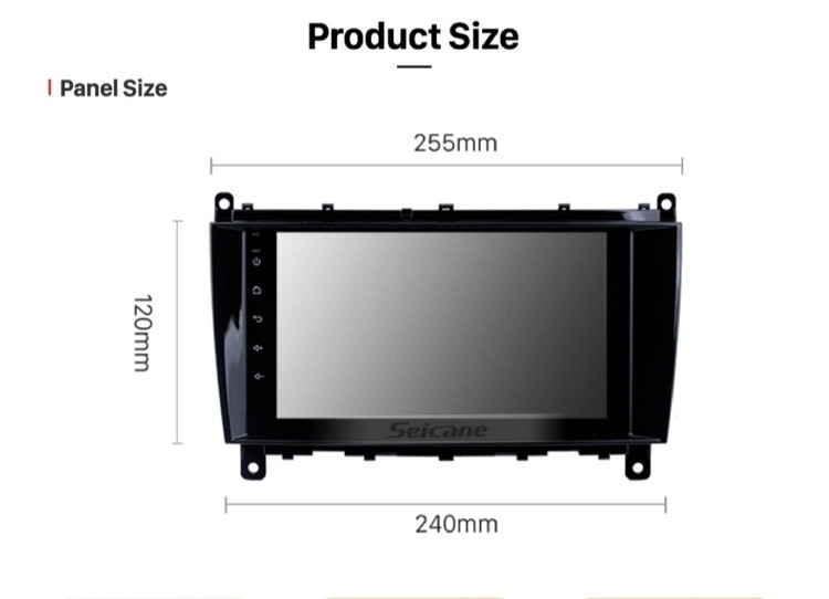 8"android 10,bilstereo Mercedes Benz CLK w209 ( 2004---2012) gps, wifi, 32GB