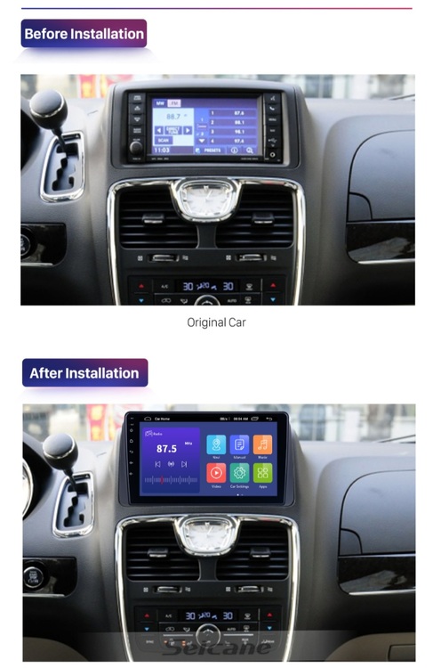 9"android 10,bilstereo Chrysler grand voyager ,2011, 16gb,wifi