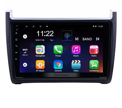 9"android  10, bilstereo vw Polo (2012-- 2015),gps, 32gb