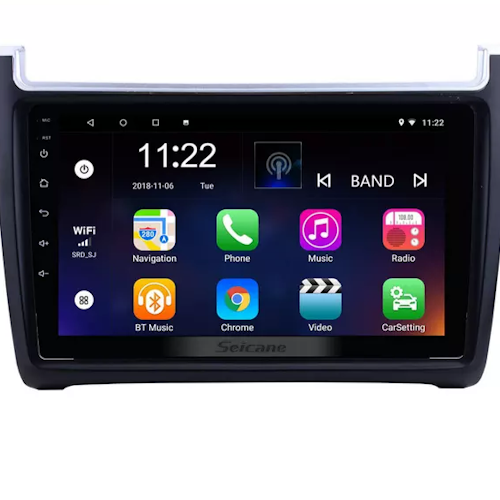 9"android  10, bilstereo vw Polo (2012-- 2015),gps, 32gb