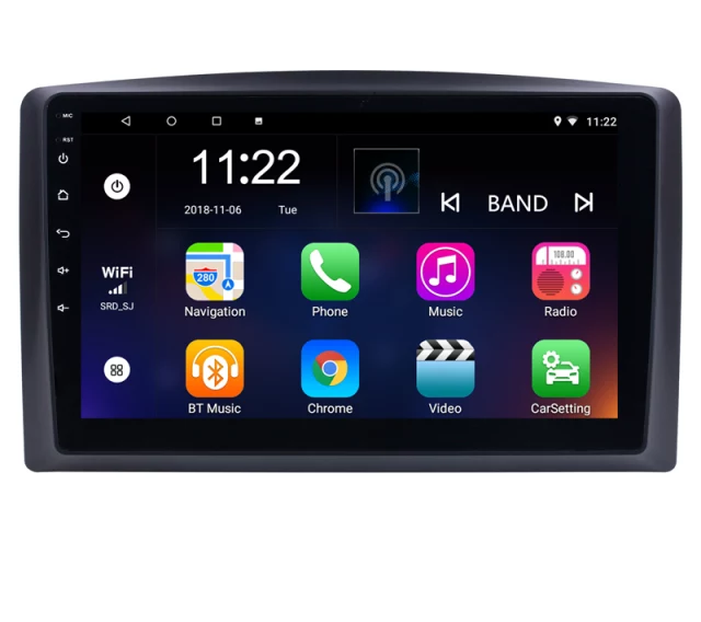 10,1" android 10,bilstereo Mercedes Benz, vito (2014---2018) gps, wifi, 32GB, Bluetooth