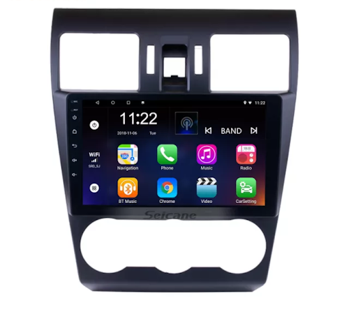 9"android 11,bilstereo Subaru forester (2013---2018) gps, wifi, 32GB, blåtand 4G carplay  Dsp
