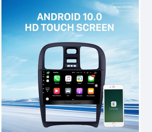 9"android 10,bilstereo Hyundai sonata (2003----2009) gps,32GB, blåtand  wifi,carplay