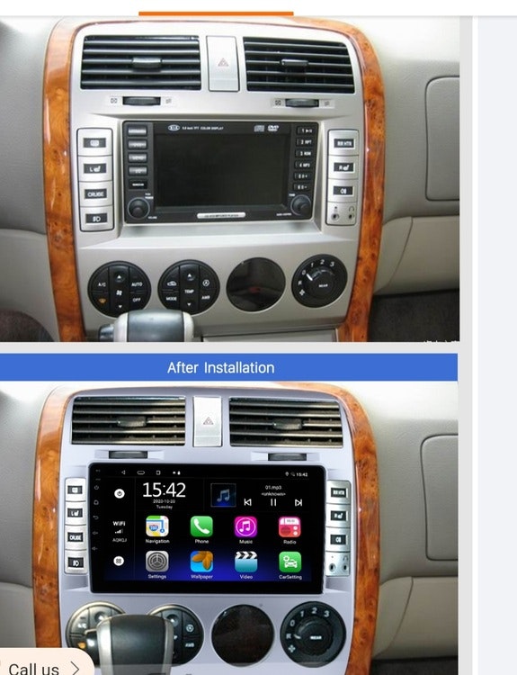 9"android 10,bilstereo  Kia carnival (2002--2006) GPS ,wifi, 32GB  carplay