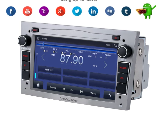 7" android 10 ,bilstereo Opel astra,zafira,combo,vectra (2005--2015) 32GB, carplay  wifi,blåtand, gps