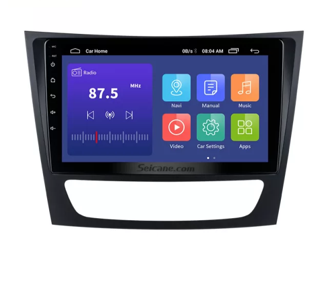 9"android 10, bilstereo  Mercedes Benz E class w211(B200)/CLs class C219 (2001--2009)